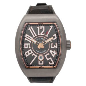 Franck Muller Vanguard 45SCBLKBLKGRY Titanium Charcoal dial 44mm Automatic watch