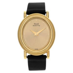 Piaget N/A 7358 18k Champagne dial 24mm Quartz watch