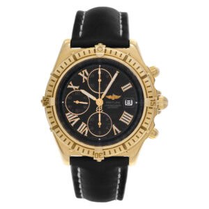 Breitling Crosswind K13055 18k Black dial 44mm Automatic watch