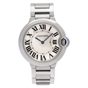 Cartier Ballon Bleu W6901124 Stainless Steel White dial 36mm Quartz watch