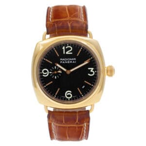 Panerai Radiomir Pam00103 18k Rose gold with  Black dial 40mm Automatic watch