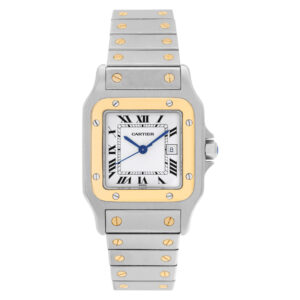 Cartier Santos Stainless Steel White dial 29mm Automatic watch