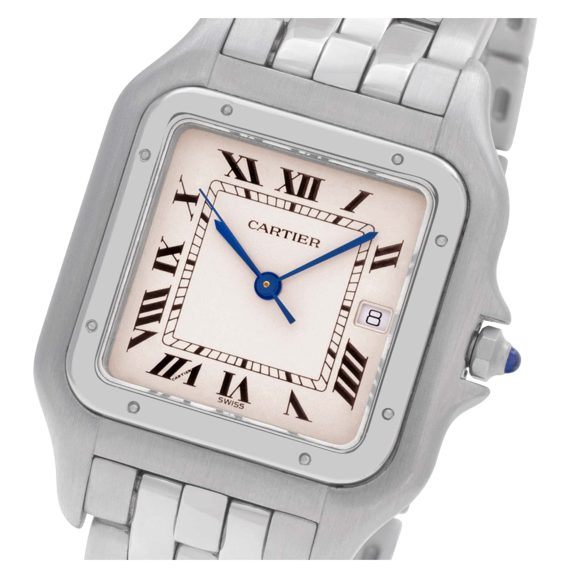 Cartier Panthere 1300 Stainless Steel Cream dial 31mm Quartz watch