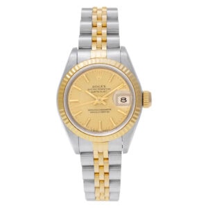 Rolex Datejust 69173 in 18k & St/S Champagne dial 26mm Automatic watch