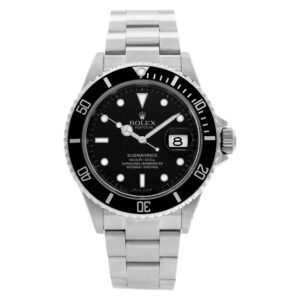 Rolex Submariner 16610 Stainless Steel Black dial 40mm Automatic watch