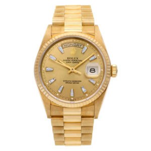 Rolex Day-Date 18038 18k 36mm auto watch