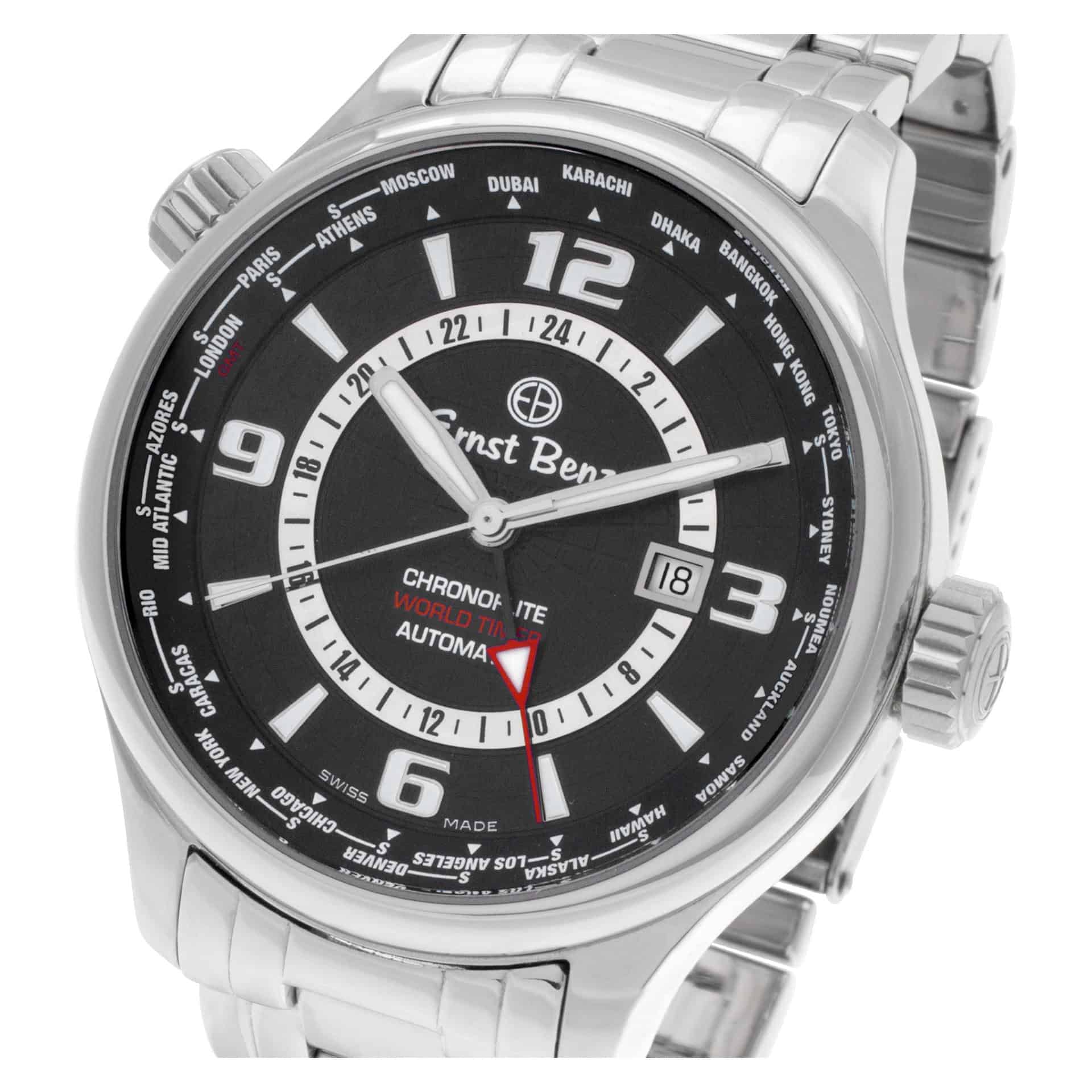 Ernst benz store chronoflite world timer