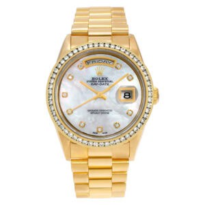 Rolex Day-Date 18238 18k Mother of Pearl dial 36mm Automatic watch