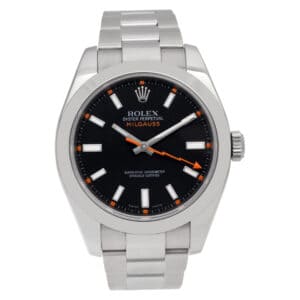 Rolex Milgauss 116400 Stainless Steel Black dial 40mm Automatic watch