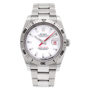 Rolex Turn-O-Graph 116264 Stainless Steel White dial 37.8mm Automatic watch