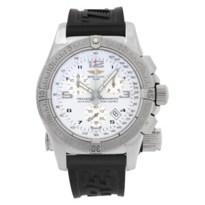 Breitling Emergency A73321 Stainless Steel White dial 45mm Quartz watch