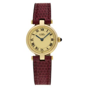 Cartier Must 59004 Vermeil Cream dial 24mm Quartz watch