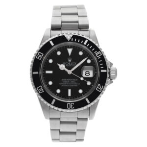 Rolex Submariner 16610 Stainless Steel Black dial 40mm Automatic watch