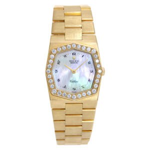 Rolex geneve cellini hot sale gold nugget watch