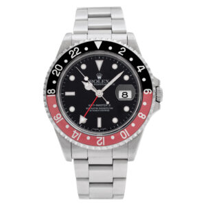 Rolex GMT-Master II "Coke" 16710 Stainless Steel Black dial 40mm Automatic watch