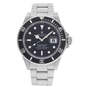 Rolex Submariner 16610 Stainless Steel Black dial 40mm Automatic watch