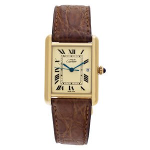 Cartier Tank Vermeil vermeil 25mm Quartz watch