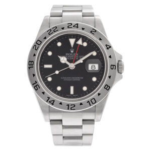 Rolex Explorer II 16570 Stainless Steel Black dial 39mm Automatic watch