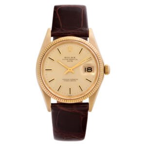 Rolex Date 1503 18k Gold dial 34mm Automatic watch