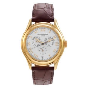 Patek Philippe Annual Calendar 5035J 18k Off White dial 36mm Automatic watch