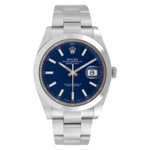 Rolex Datejust 41 126300 Stainless Steel Blue dial 41mm Automatic watch