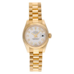 Rolex Datejust 179178 18k yellow gold 26mm auto watch