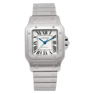 Cartier Santos w20098d6 Stainless Steel Silver dial 32mm Automatic watch