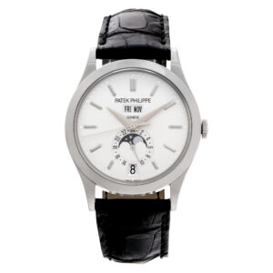 Patek Philippe Annual Calendar 5396G-011 18k White Gold Silver dial 39mm Automat