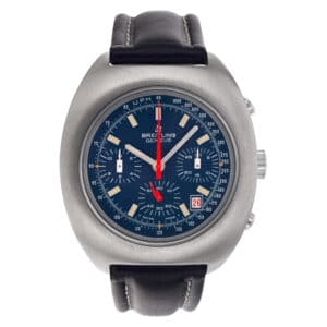 Breitling Chronograph "Long Playing" 7103 Stainless Steel Blue dial 40mm Automat