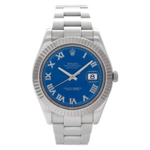 Rolex Datejust II 116334 Stainless Steel Blue dial 41mm Auto watch