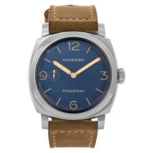 Panerai Radiomir PAM00690 Stainless Steel Blue dial mm Manual watch