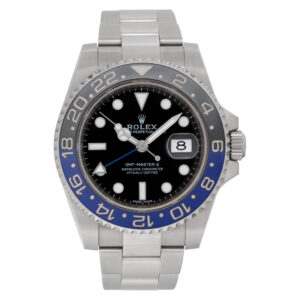 Rolex GMT Master II Batman 116710BLNR Stainless Steel Black dial 40mm Automatic