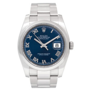 Rolex Datejust 16200 Stainless Steel Blue dial 36mm Automatic watch