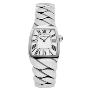 Cartier la dona W6600221 Stainless Steel Silver dial 28mm Quartz watch