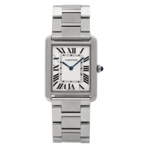 Cartier Tank Solo W5200014 stainless steel 27mm Quartz watch