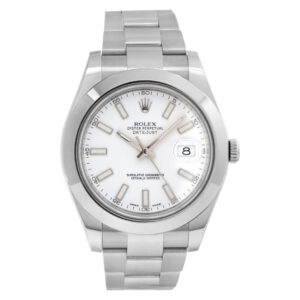 Rolex Datejust 41 116300 Stainless Steel White dial 41mm Automatic watch