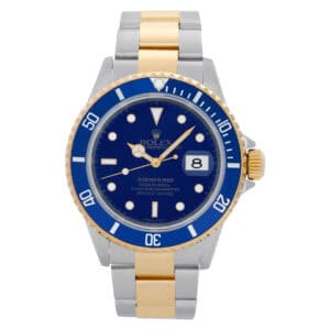 Rolex Submariner 16613 Stainless Steel Blue dial 40mm Automatic watch