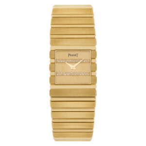 Piaget Polo 515160 18k yellow Gold dial 25mm Quartz watch