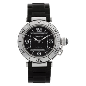 Cartier Pasha Seatimer w31077U2 stainless steel 40mm auto watch