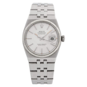 Rolex Datejust "OysterQuartz" 17014 Stainless Steel Silver dial mm Quartz watch