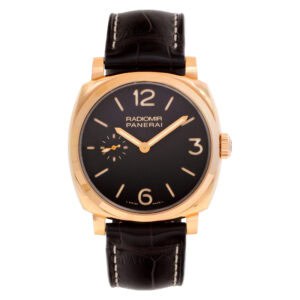 Panerai Radiomir "Oro Rosa" PAM 439 18k rose gold Brown dial 42mm Manual watch