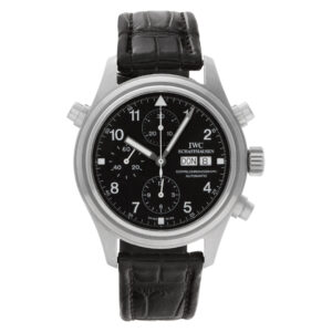 IWC Chronograph IW3713-02 Stainless Steel Black dial 42mm Automatic watch