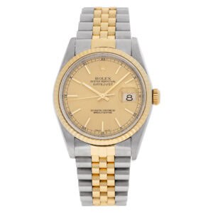 Rolex Datejust 16233 18k & steel 36mm auto watch