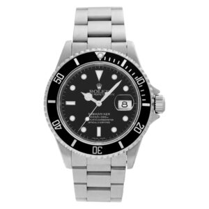 Rolex Submariner 16610 Stainless Steel Black dial 40mm Automatic watch