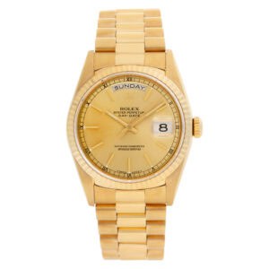 Rolex Day-Date "President" 18238 18k Champagne dial 36mm Automatic watch