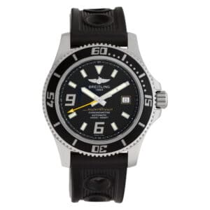 Breitling Super Ocean A17391 Stainless Steel Black dial 44mm Automatic watch