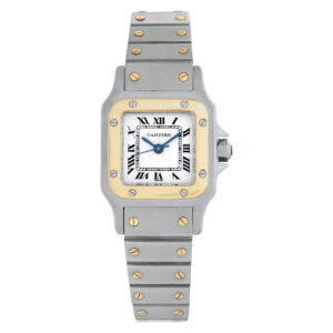 Cartier Santos W20057C4 18k & steel 24mm auto watch