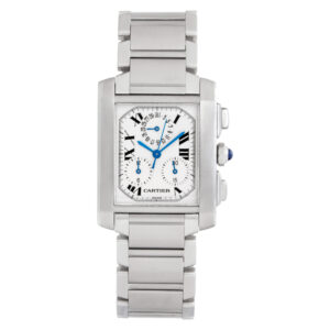 Cartier Tank Francaise W51001Q3 stainless steel 28mm Quartz watch