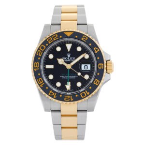 Rolex GMT-Master II 116713LN 18k & Stainless Steel Black dial 40mm Automatic wat