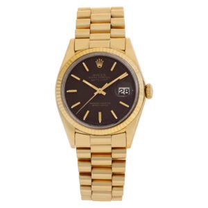 Rolex Datejust 1601 18k 36mm auto watch